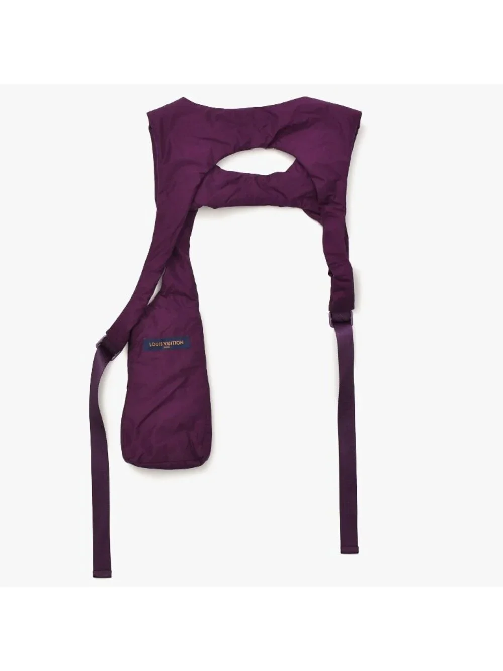 Louis Vuitton Rib Utility Vest 3D Multi Pocket Purple 48